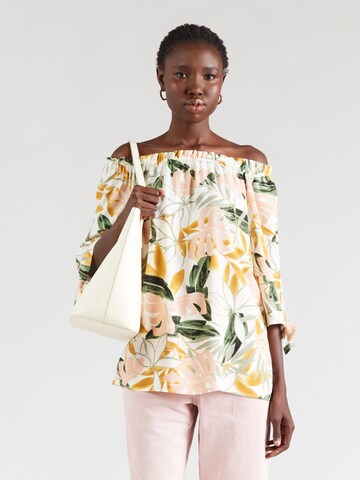 Hailys Pluus 'Lo44tty', värv valge: eest vaates