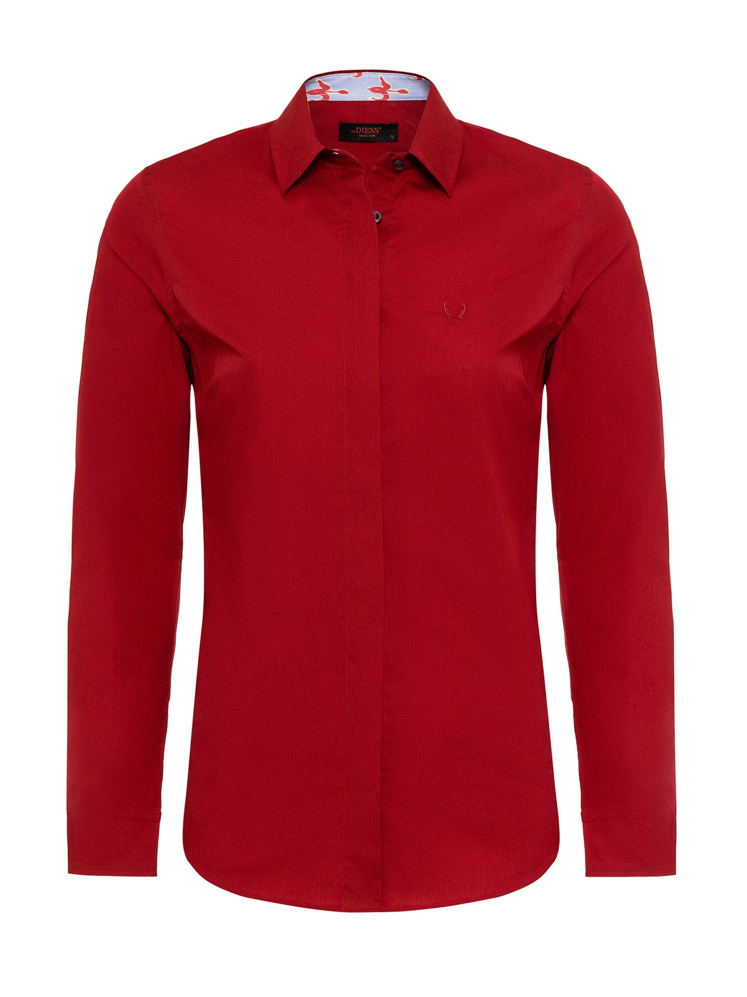 By Diess Collection Bluza | rdeča barva: sprednja stran