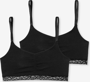 SCHIESSER Bra in Black: front