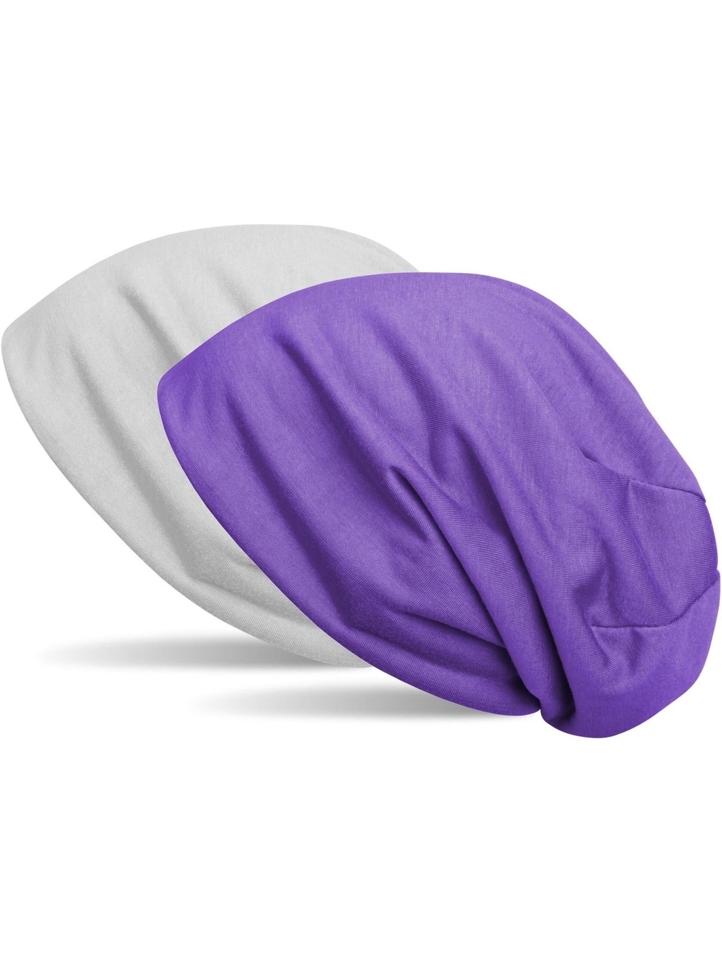 styleBREAKER Mütze 'Wende Beanie'‌‌‌ in Grau: Vorderseite