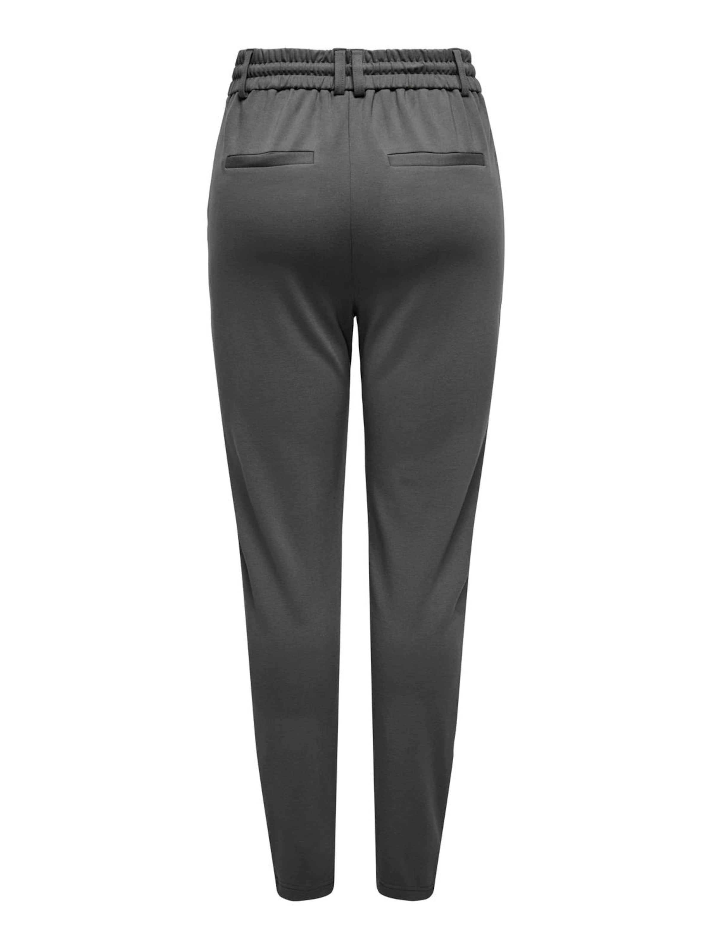 Slimfit Pantaloni con pieghe 'ONLPoptrash' di ONLY in grigio: frontale
