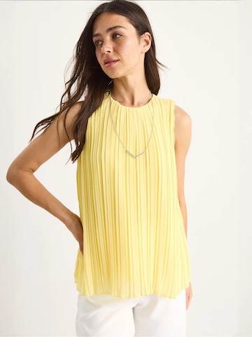 Bianco Lucci Blouse in Geel