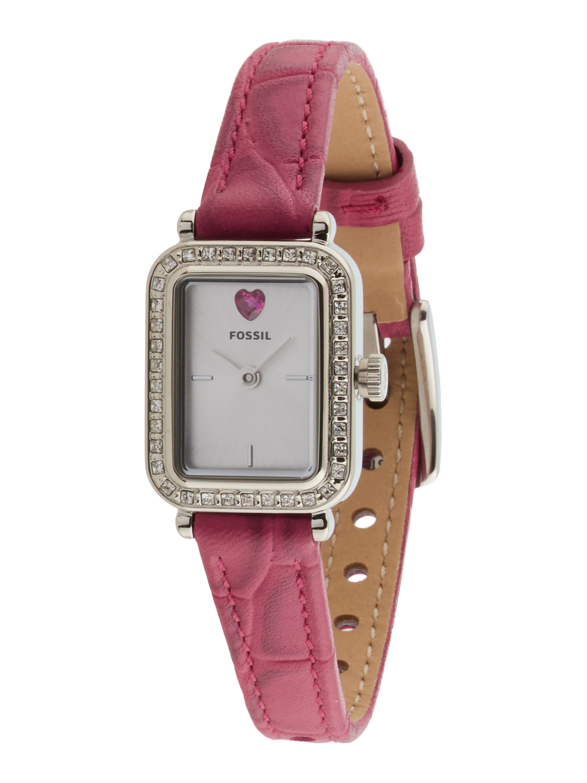 FOSSIL Uhr 'RAQUEL' in Silber: Vorderseite