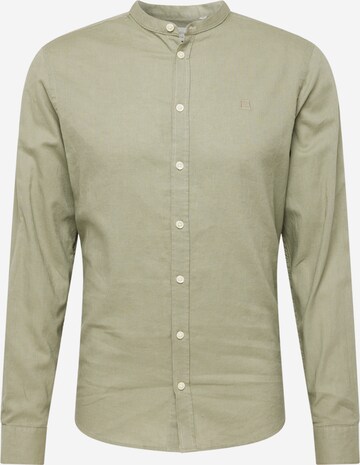 Coupe slim Chemise 'Anton' Casual Friday en vert : devant