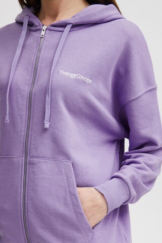 The Jogg Concept - Sudadera con cremallera 'Safine' en lila