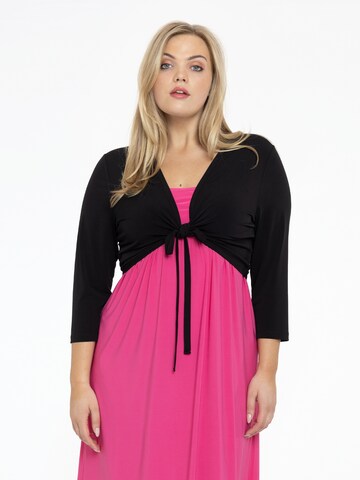 YOEK Bolero in Black: front
