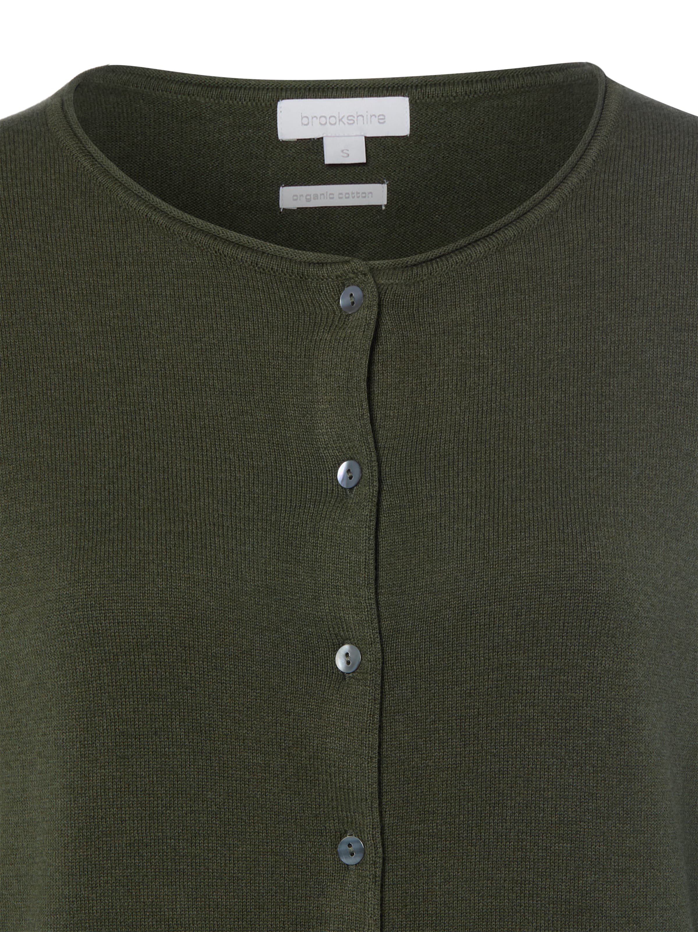 Brookshire Gebreid vest in Groen