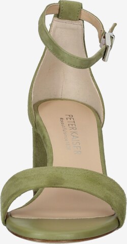 PETER KAISER Strap Sandals in Green