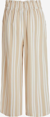 VILA Boot cut Trousers 'Rasha' in Beige