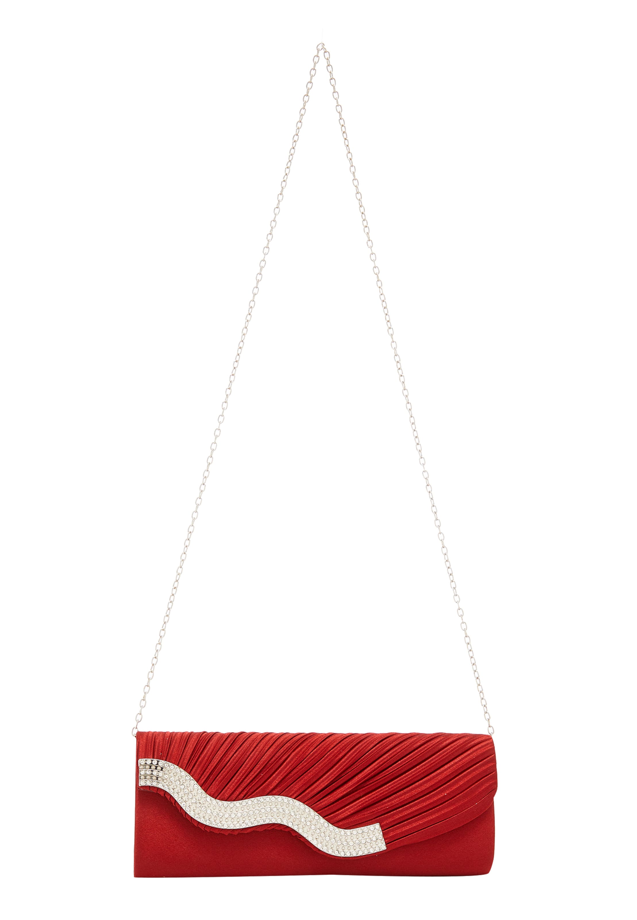 FELIPA Clutch in Rood: voorkant