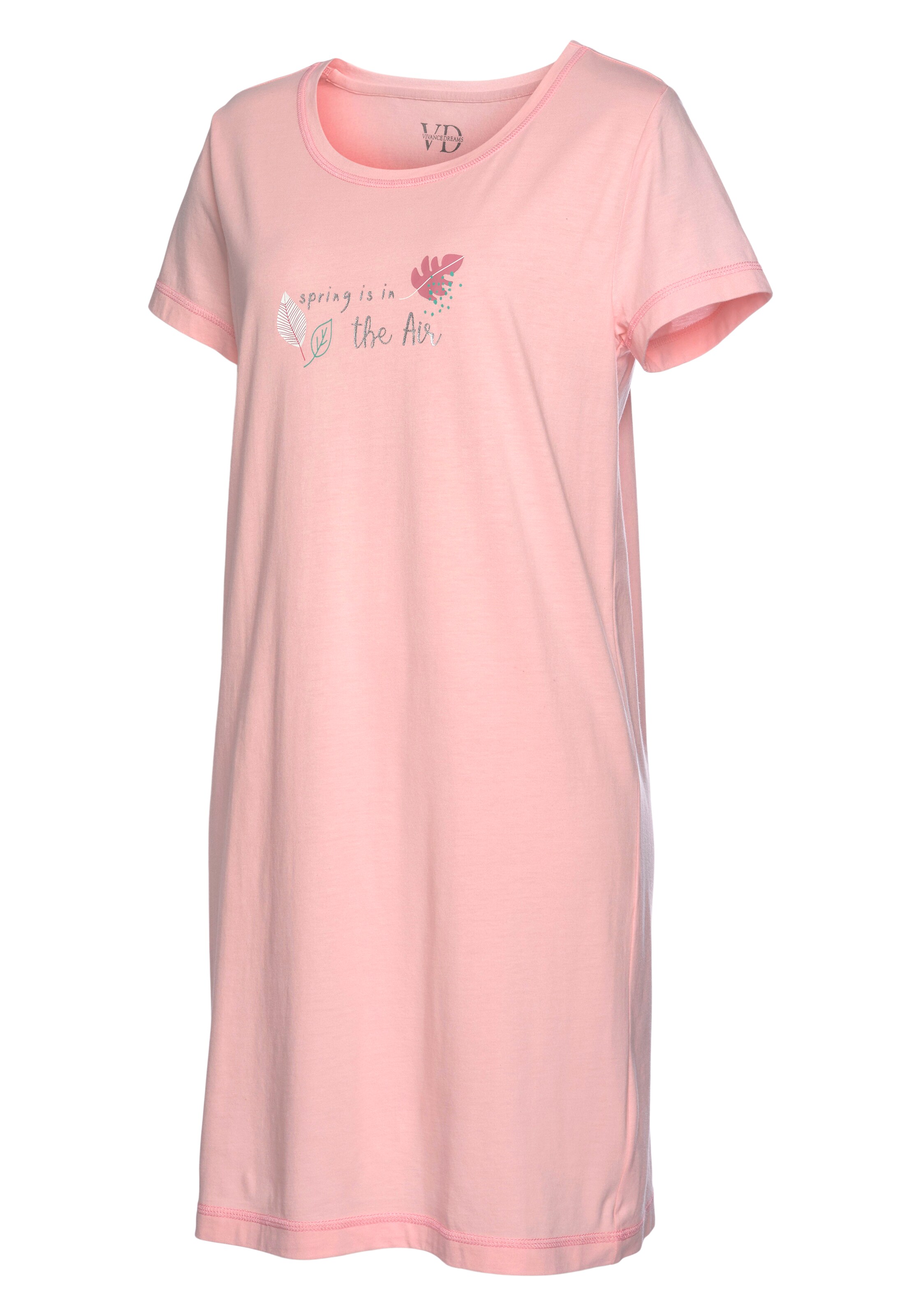 VIVANCE Ночная рубашка в Ярко-розовый