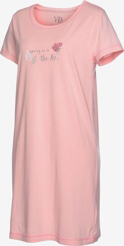 Chemise de nuit VIVANCE en rose