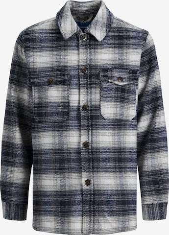 JACK & JONES Button Up Shirt in Blue: front