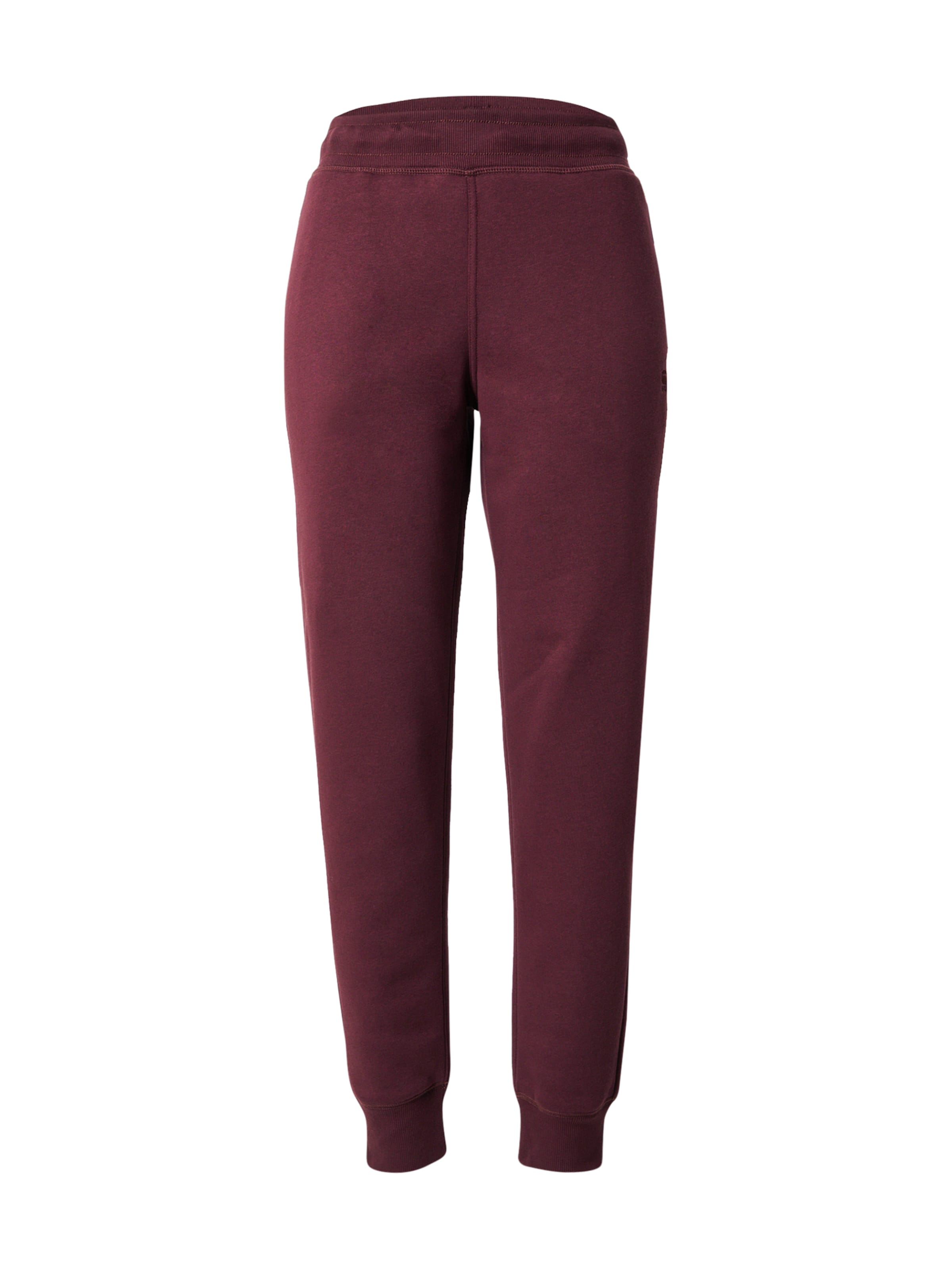 G-STAR Tapered Byxa 'Premium Core 2.0' i röd: framsida