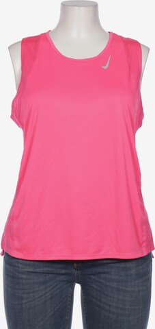 NIKE Top & Shirt in XL in Pink: front