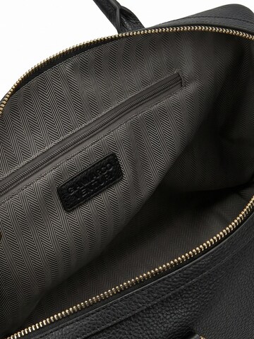 Borsa a spalla di GianMarco Venturi in nero