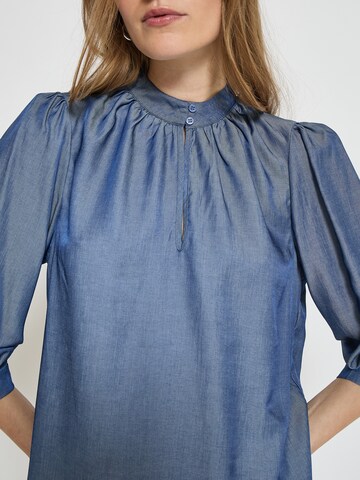 minus Blouse 'Kelsy' in Blauw