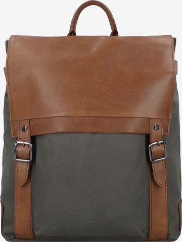 Sac à dos 'Hew Flint' Harold's en marron : devant