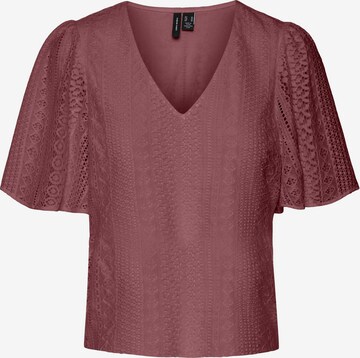 VERO MODA - Blusa 'Honey' em rosa: frente