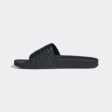 ADIDAS ORIGINALSNatikače s potpeticom 'ADILETTE' - crna boja