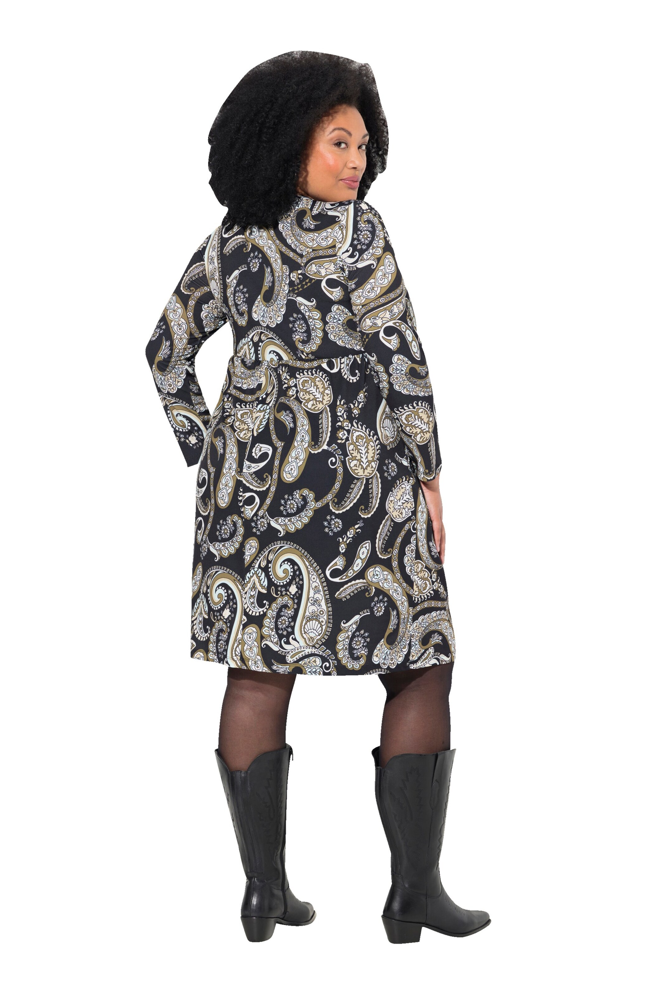 Ulla Popken Jurk in Zwart