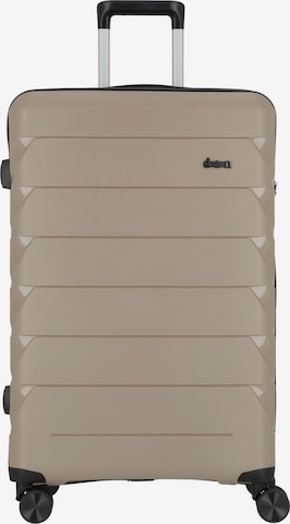 Trolley 'Travel Line' di D&N in grigio: frontale