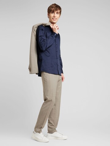 Slim fit Camicia 'JPRBLAPARMA' di JACK & JONES in blu