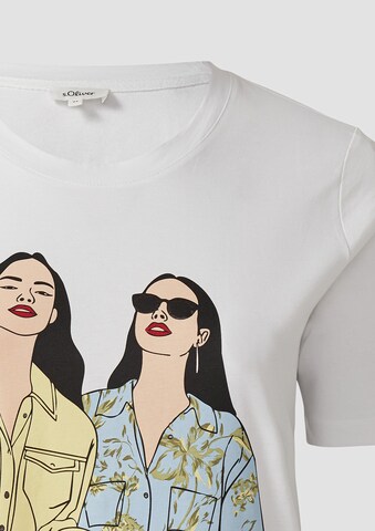 s.Oliver Shirt in White
