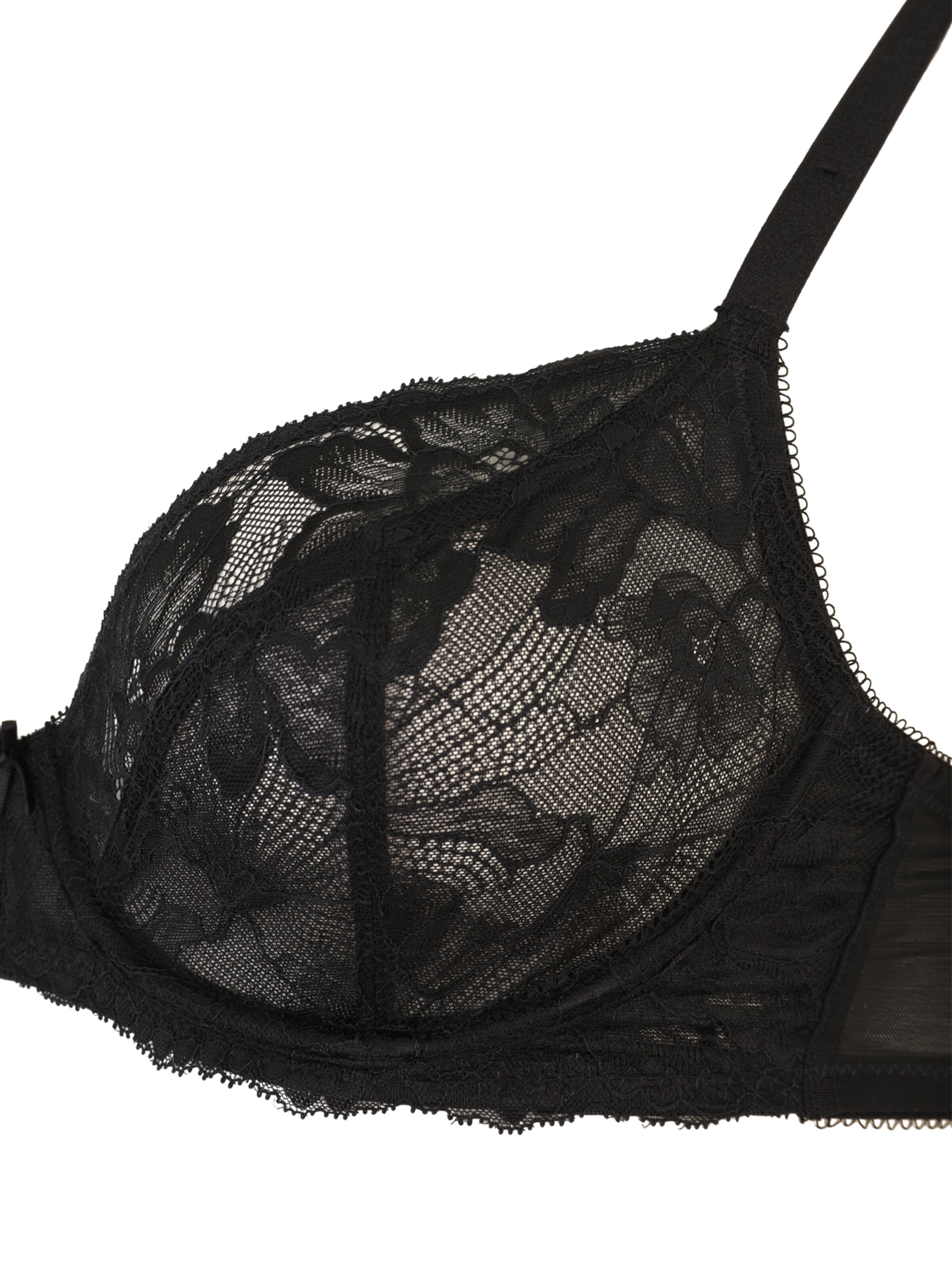 Dorina T-Shirt Rintaliivi värissä musta