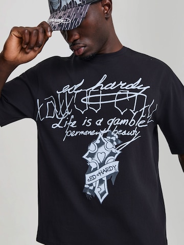Ed Hardy - Camiseta en negro