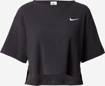 Nike Sportswear Tričko – černá: přední strana