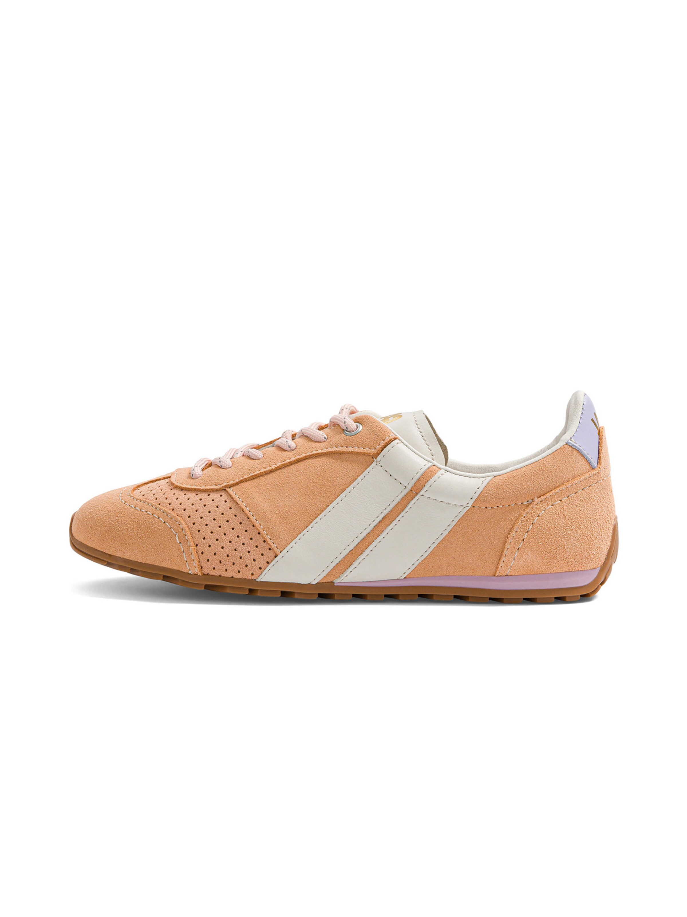 Caval - Sapatilhas slip-on ' BALLET ' em laranja: lateral