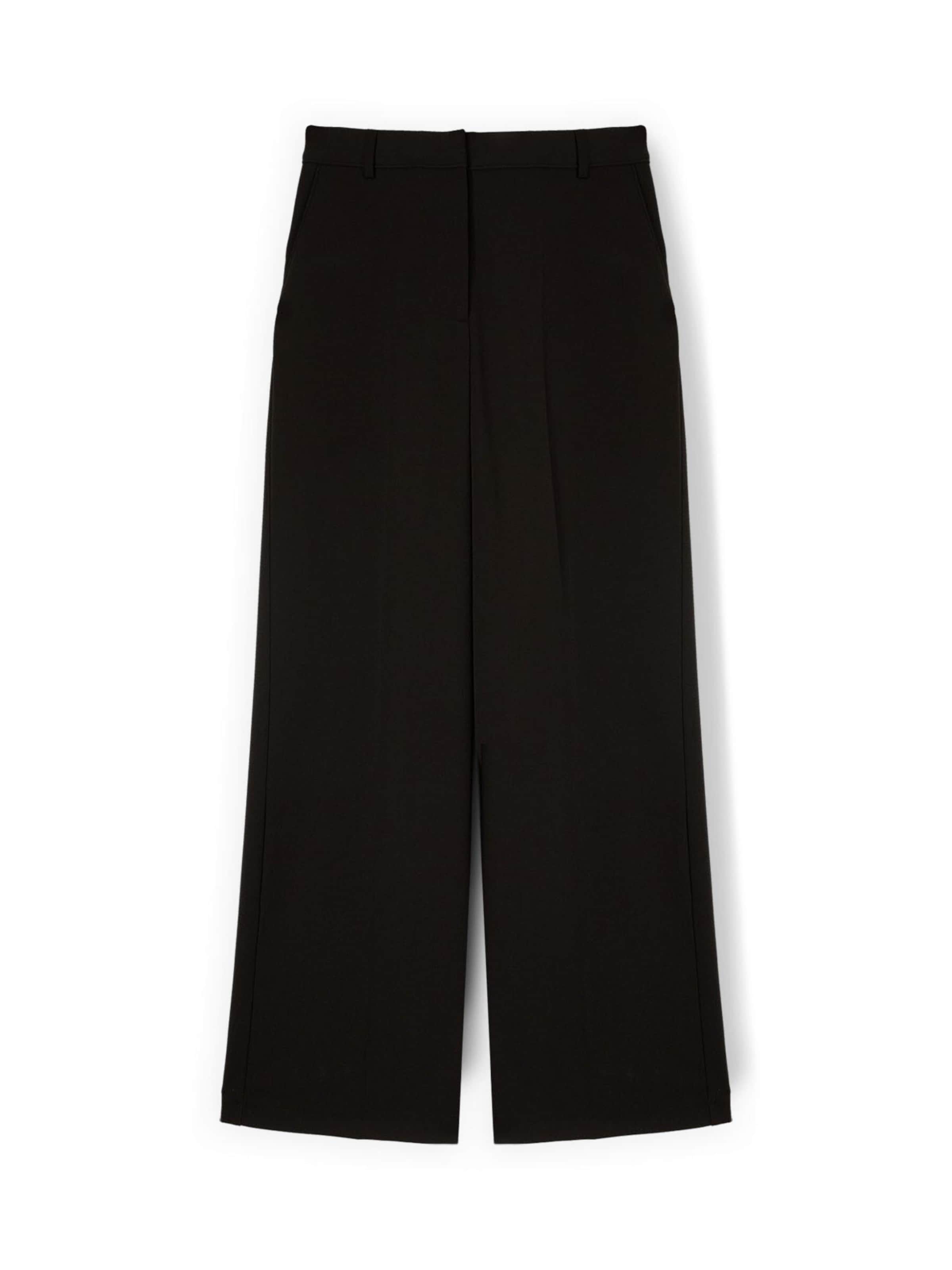 Wide Leg Pantalon MOTIVI en noir : devant
