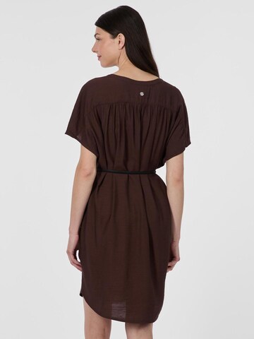 Ragwear Kleid 'KLARISA'‌‌‌‌‌‌‌‌ in Braun