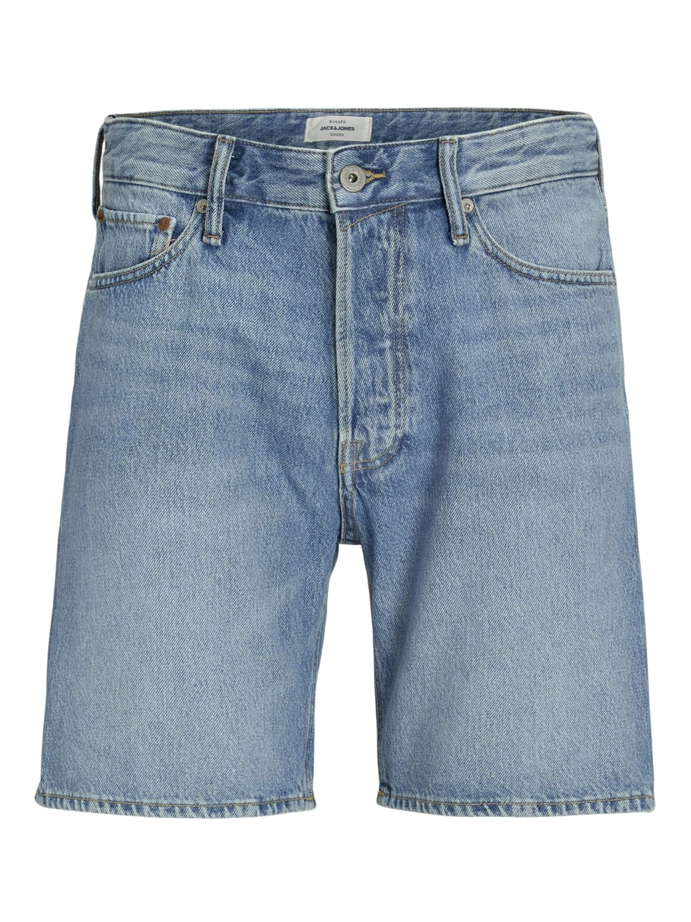 Jack & Jones Junior Baggy Broek in Blauw: voorkant