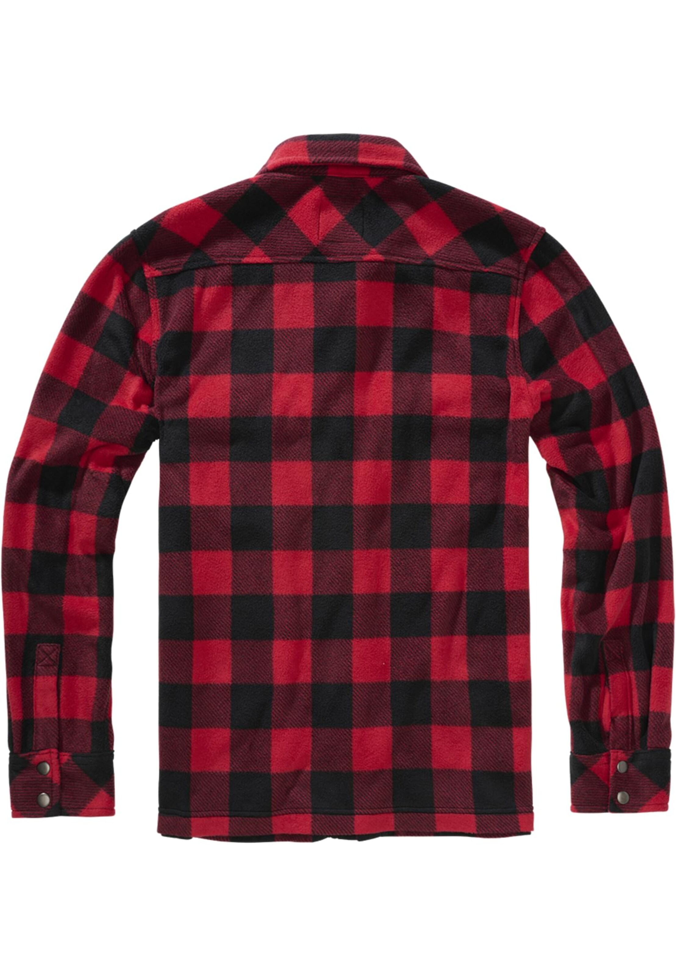 Regular fit Camicia 'Jeff' di Brandit in rosso
