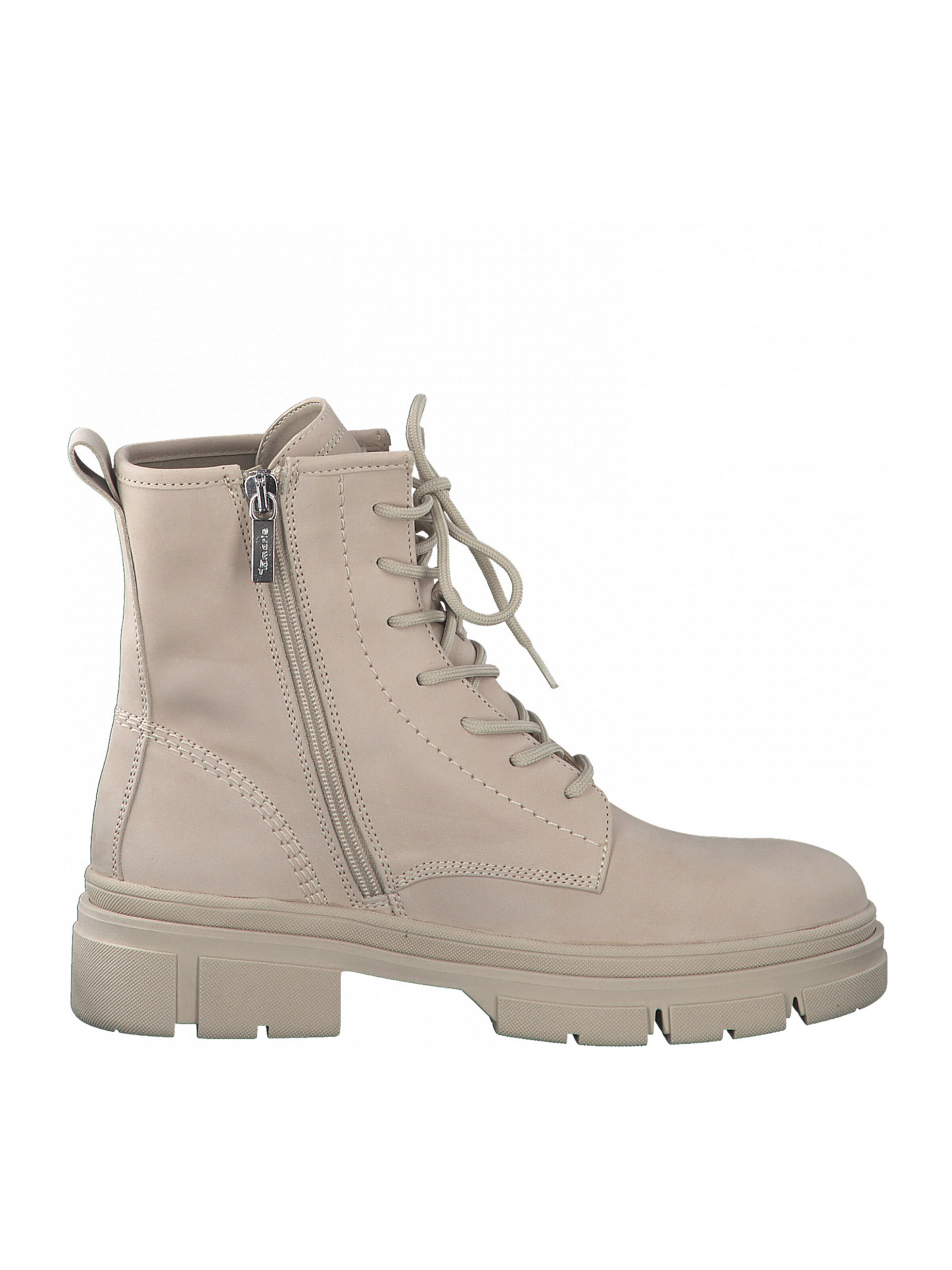 Stivaletto stringato di Tamaris in beige