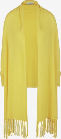 Cardigan Uta Raasch en jaune : devant