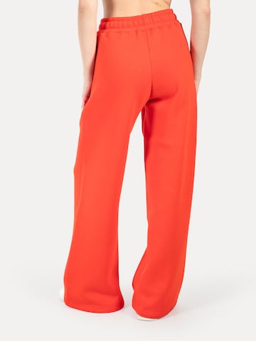 Loosefit Pantalon 'Siara' Smilodox en rouge