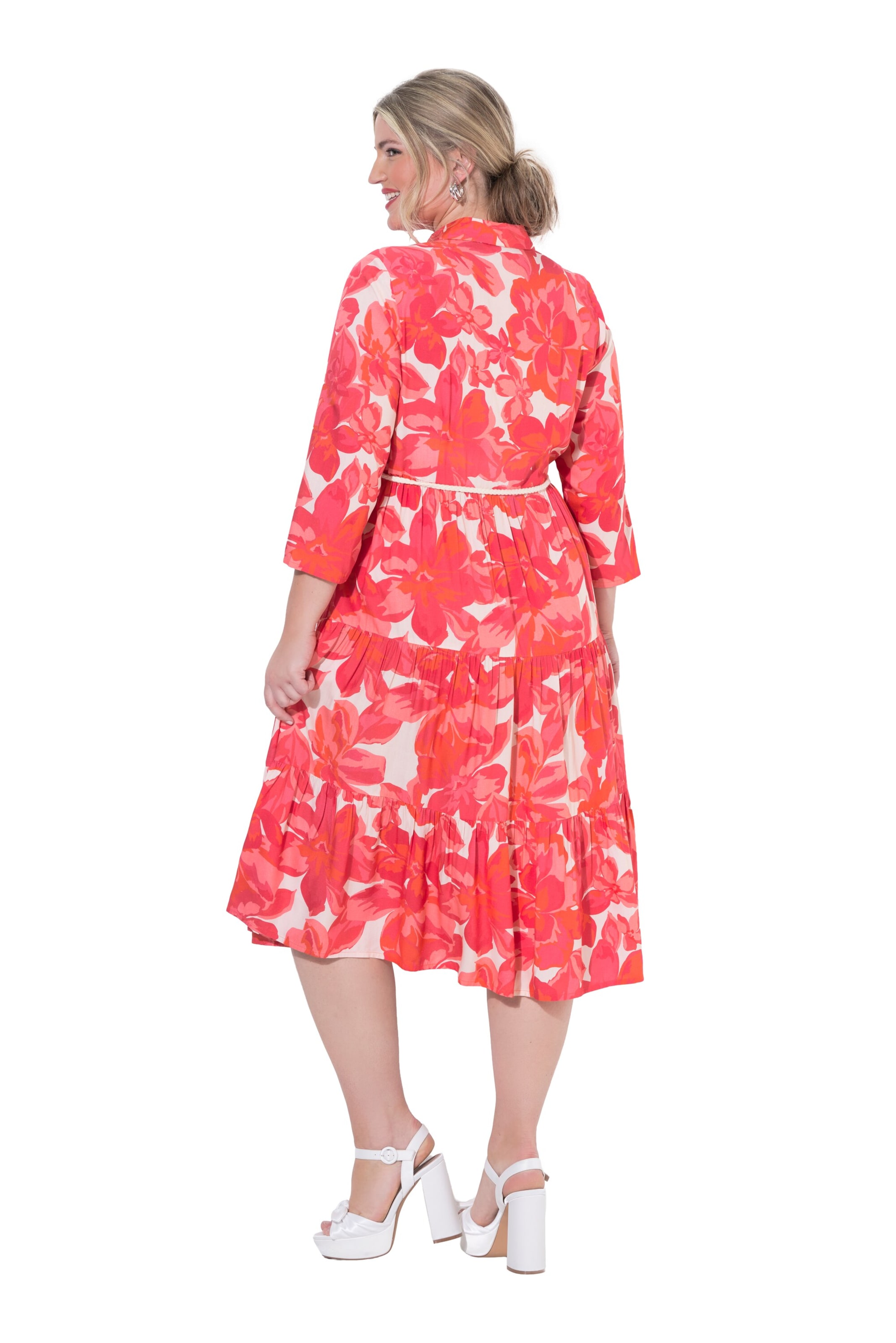 MIAMODA Blusenkleid in Pink