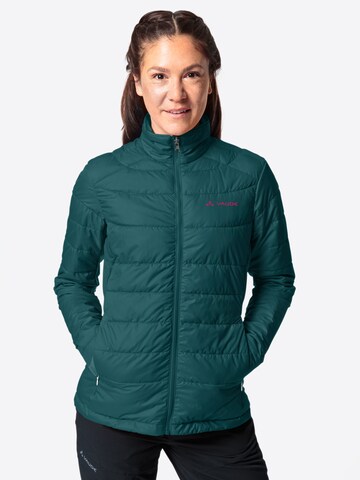 VAUDE Outdoorjas 'Elope 3in1' in Groen: voorkant