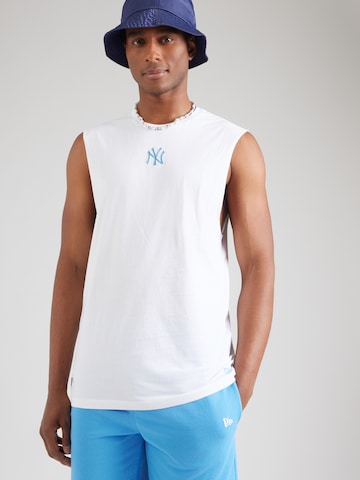 NEW ERA Shirt 'MLB NEYYAN' in White: front