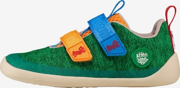 Affenzahn Sneakers 'Happy' in Green: front