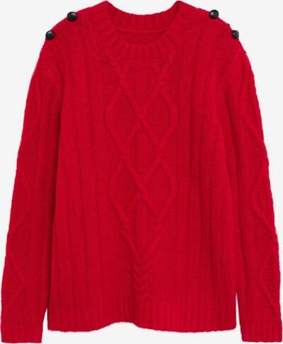 VIOLETA by Mango Pullover 'Velvet' in rot, Produktansicht