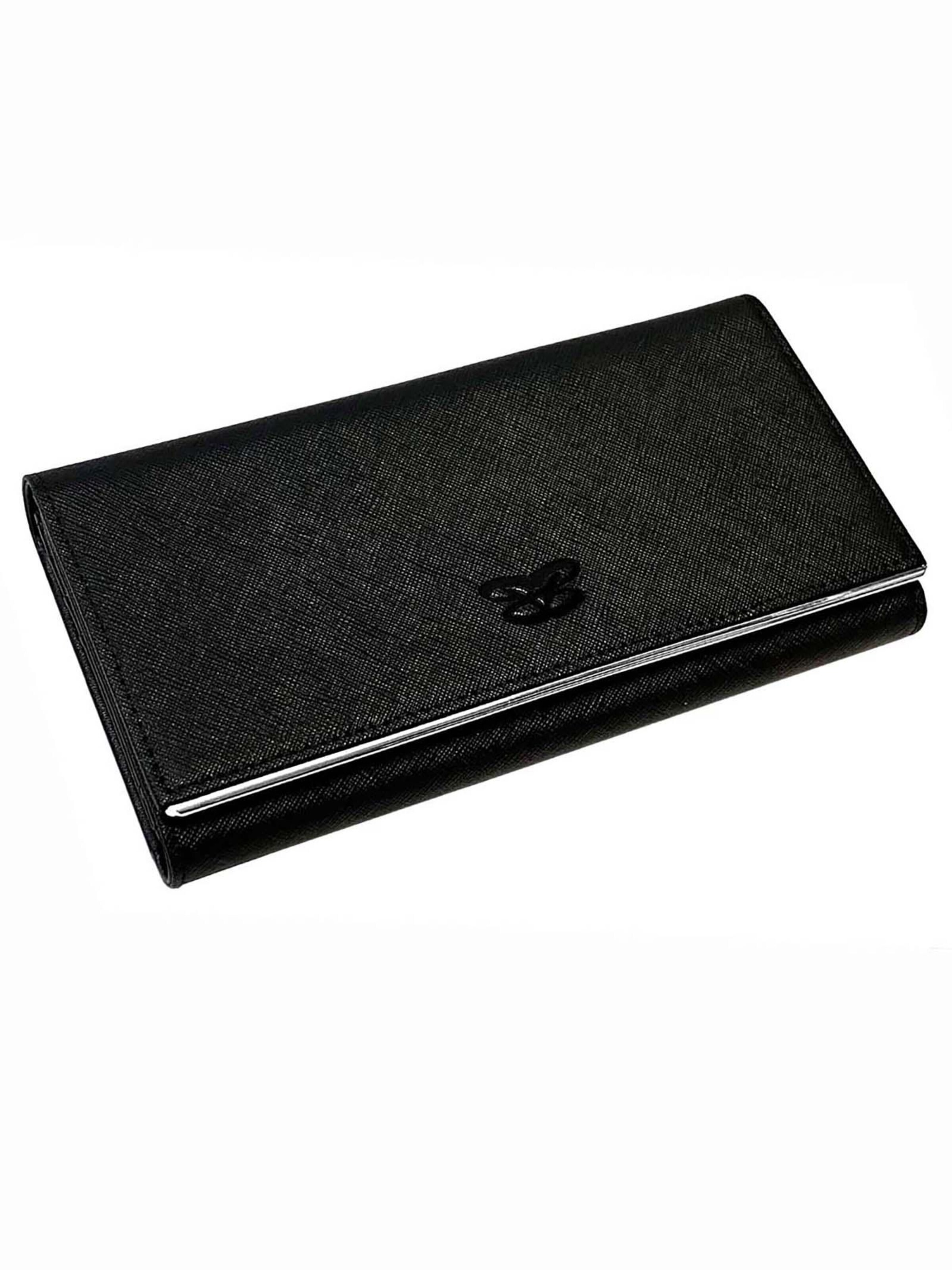 Bag & Belt Wallet '"Moneta"' in Black