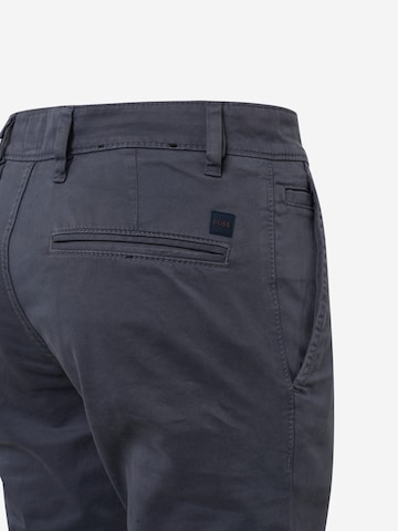 BOSS Slimfit Chino kalhoty – modrá