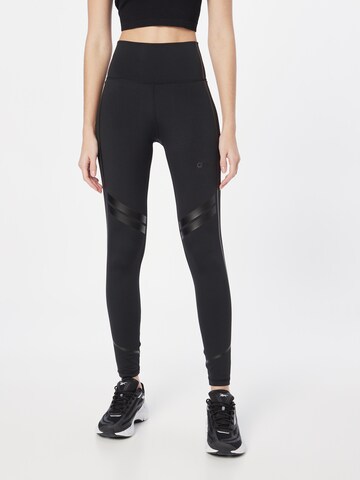 Skinny Pantalon de sport 'Rapid Core' aim'n en noir : devant