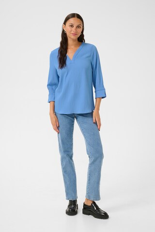 Kaffe - Blusa 'KAlinda' em azul