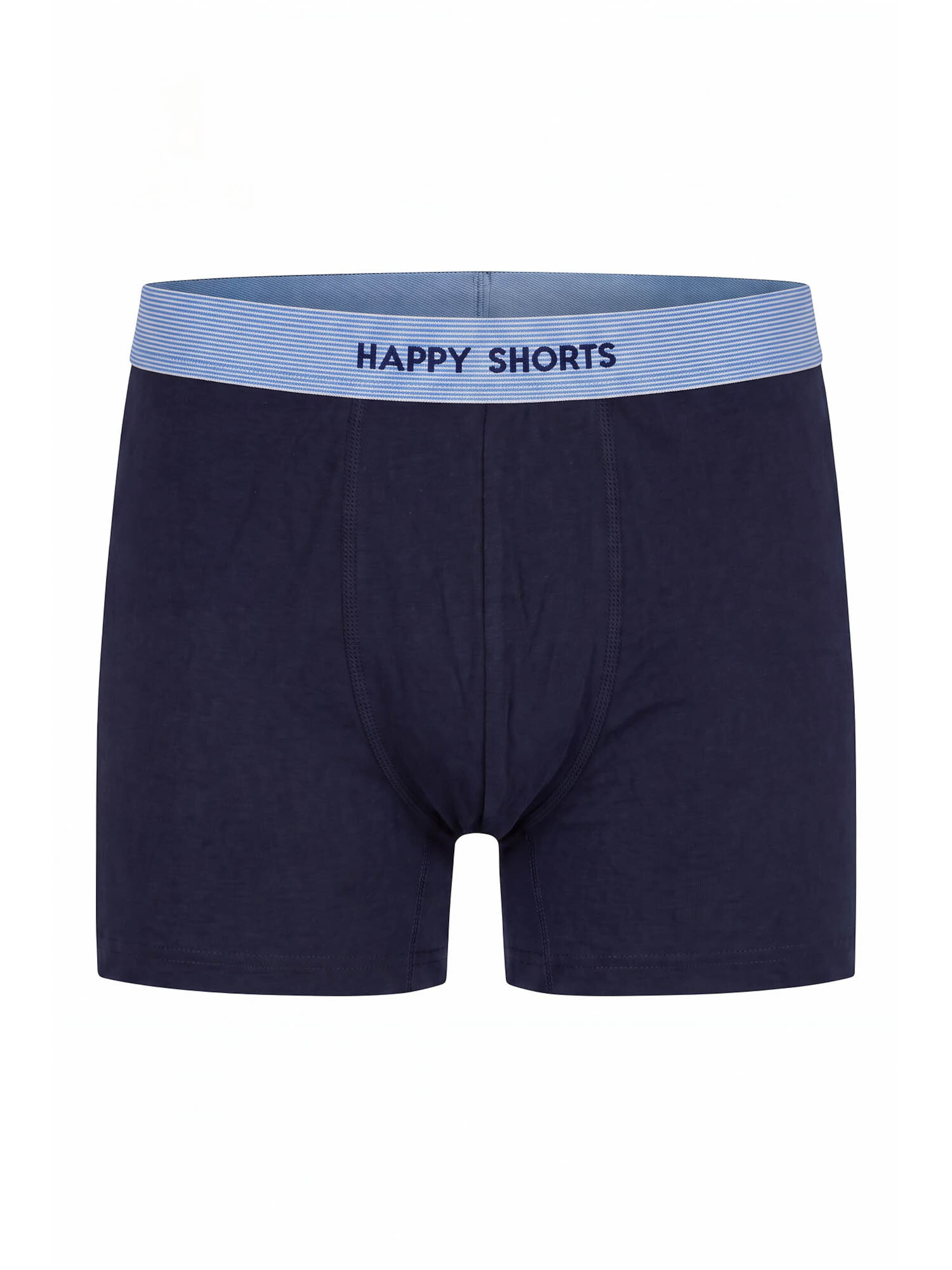 Boxers ' Jersey X-Mas ' Happy Shorts en bleu