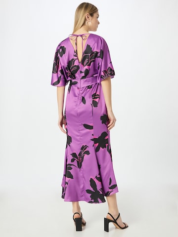 Wallis Curve Košilové šaty – fialová